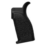 Edgar Sherman Design Granite Grip Beavertail AR Rifle Grip Nylon 12 Black