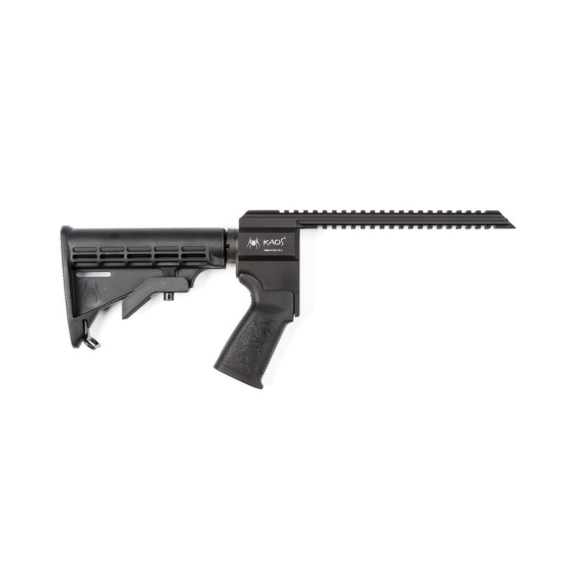 Spikes KAOS Stock System & 37mm Flare Launcher for AR-15