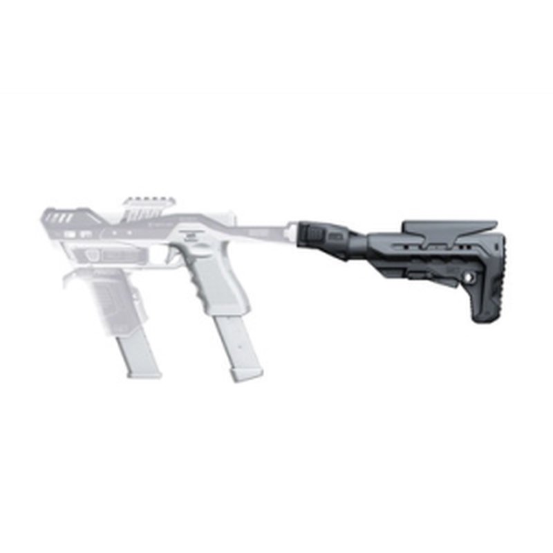 Recover Tactical AR Stock & Tube Kit for 20/20 Series Stabilizers Black