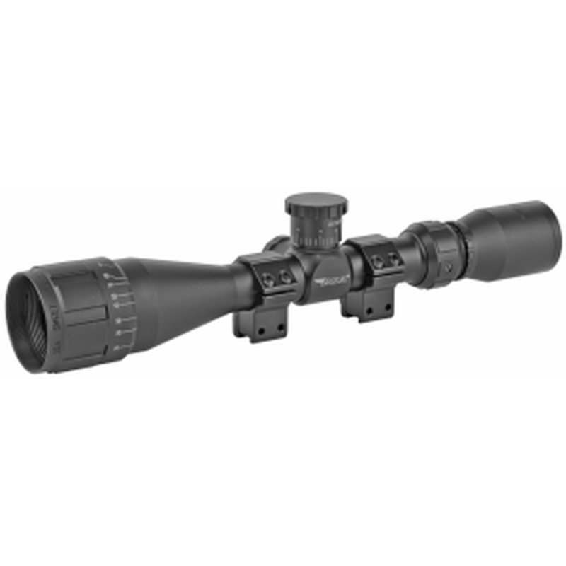 BSA Optics Sweet 22 Rimfire Scope 4-12x40mm 1in Tube Black 30/30 Duplex