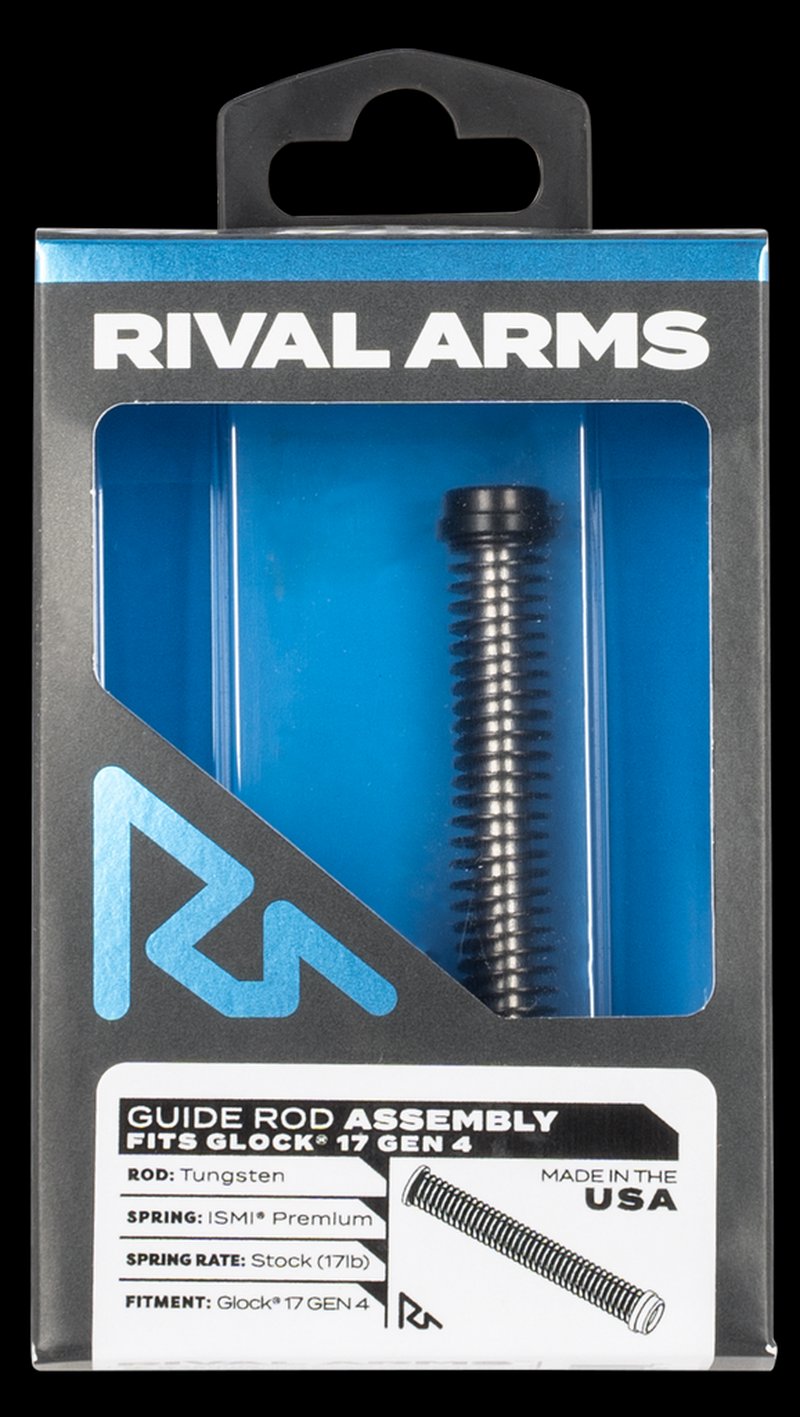 Rival Arms Tungsten Guide Rod Assembly Glock 17 Gen 4 Stock-Weight Spring RA50G111T