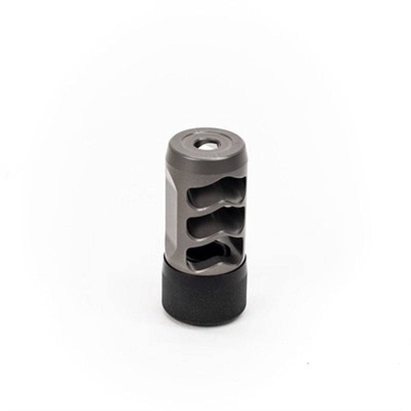Area 419 Hellfire Ti Self-Timing Muzzle Brake 5/8-24 Titanium Gray
