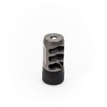 Area 419 Hellfire-Ti 50 Cal Self-Timing Muzzle Brake Gray Titanium