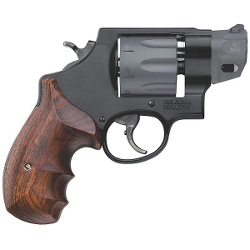 Smith & Wesson 170245 327 Performance Center 357 Mag 8 Round 2 Black Wood Grip
