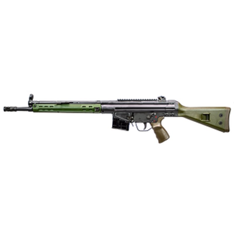 PTR GIRK AR-10 Semi-Auto Rifle 16" 308 NATO 10-Round OD Green