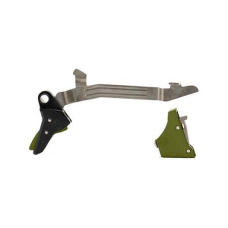 Timney Alpha Competition Glock Gen 3-4 Trigger, NP3 Green Large