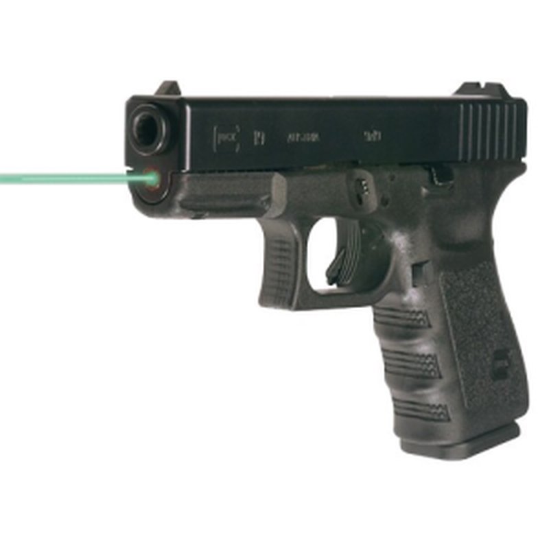 LaserMax Guide Rod Laser for Gen 4 Glock 19, Green Laser