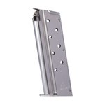 Mec-Gar MGCGOV9LCN 9mm Magazine 8 Round Nickel Finish Fits 1911 Officers