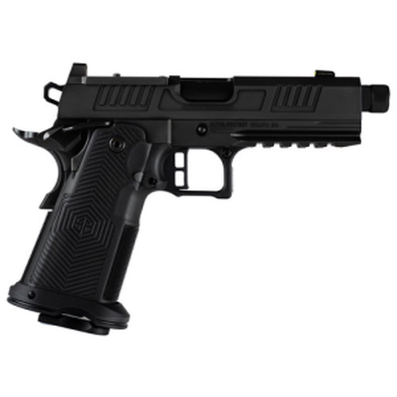 Alpha Foxtrot AF1911 Romulus AA39X1CIB-XDBK19 Pistol 9mm 4.25" Threaded 20+1 DA/SA Optics-Ready, Night Sights