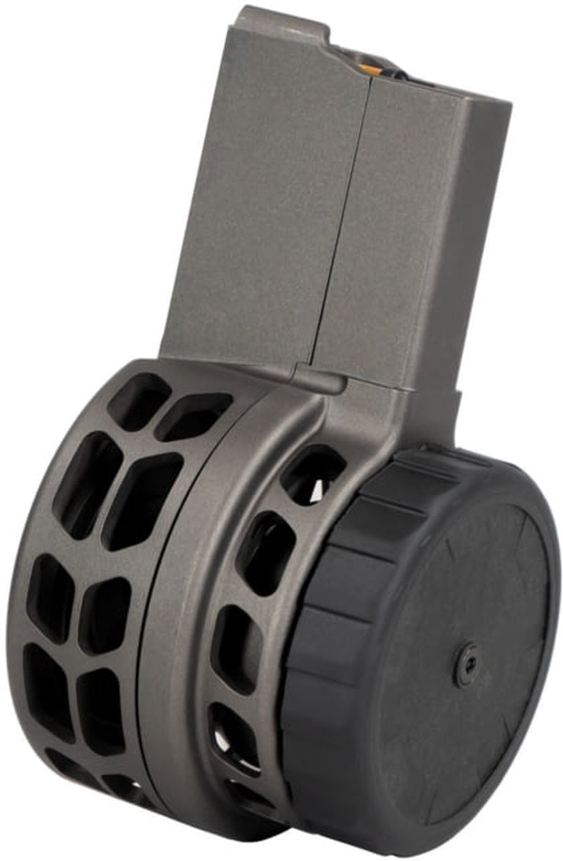 Warrior Systems Skeletonized AR-15 50 Round Magazine 5.56 NATO Tungsten Gray