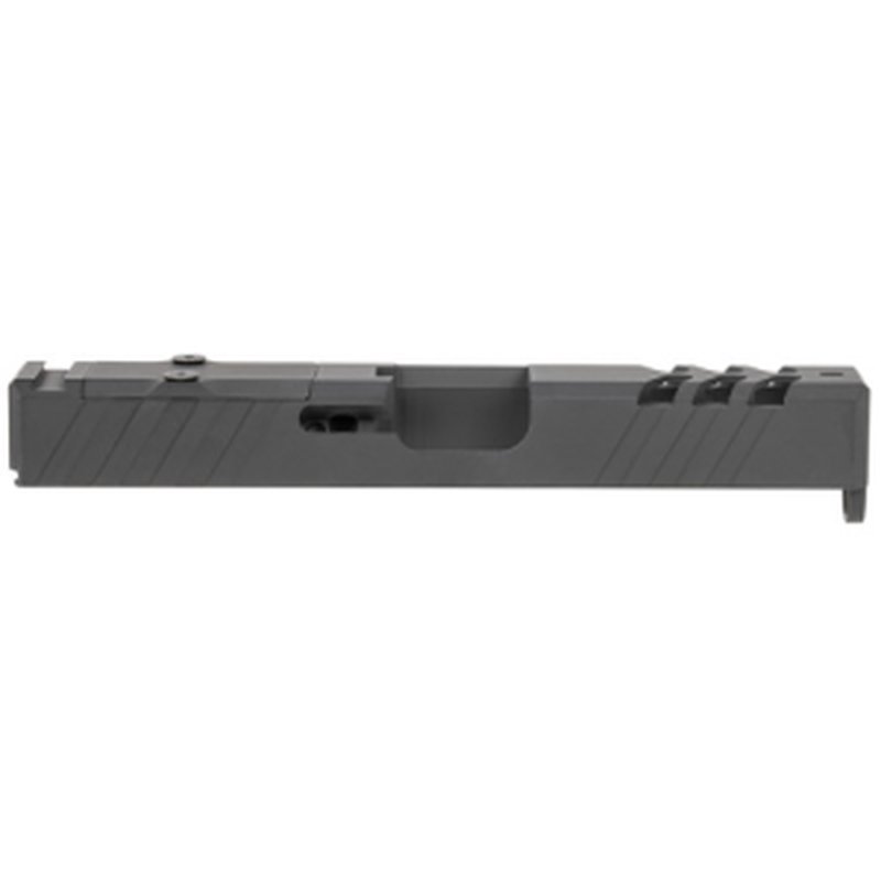 TacFire Glock 19 Gen3 Replacement Slide 9mm Graphite Black Optic Cut