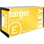 Eley Target 22LR 40 Grain Round Nose Ammo - 50 Pack