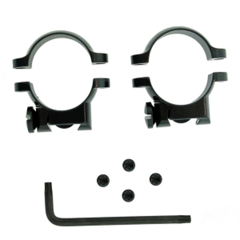 Leupold Ruger 1 & 77/22 Ringmount 1in Low Matte Black 60924