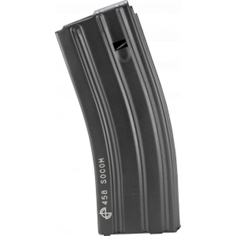 C-Products DuraMag 1058041175CPD SS Magazine 458 SOCOM AR-15 10rd Stainless Black Follower