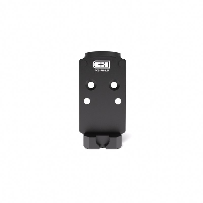 C&H AOS Cut Optic Plate for Trijicon RMR / Holosun 407C-508T with Rear Sight