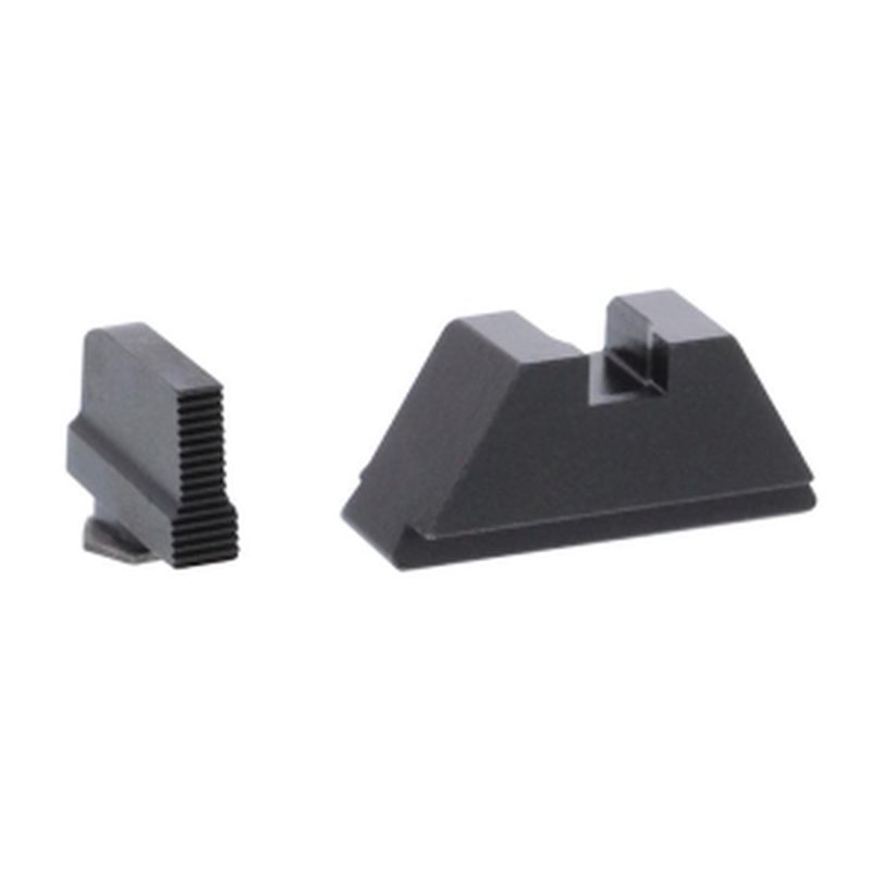 AmeriGlo XL Suppressor Height Sight Set Black for Glock (Except 42/43)