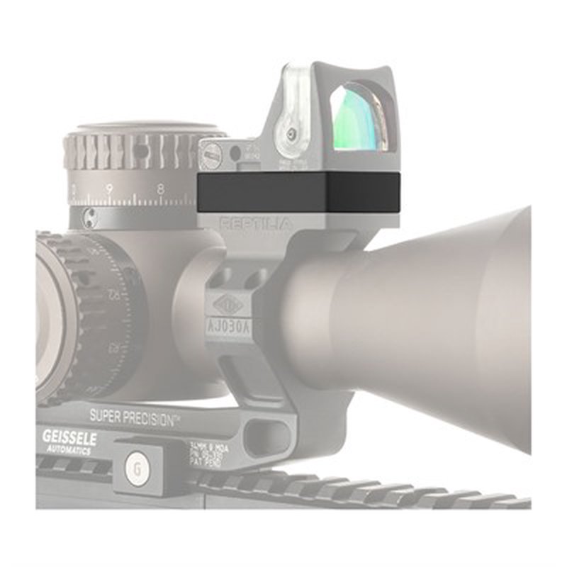 Rof Riser For Trijicon Rmr/Sro - Rof Riser 10mm For Trijicon Rmr/Sro Black