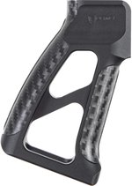Fortis Manufacturing Torque Pistol Grip 15 Degree AR-15 Carbon Fiber Black Anodize
