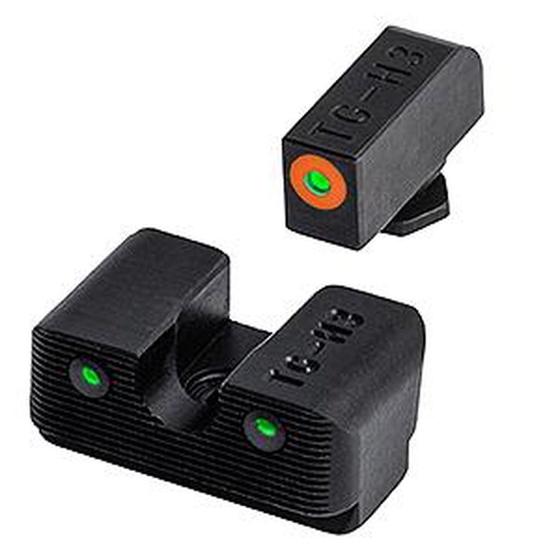 TRUGLO Tritium Pro Night Low Sight Set for Glock 17-35 (FOCUS LOCK)