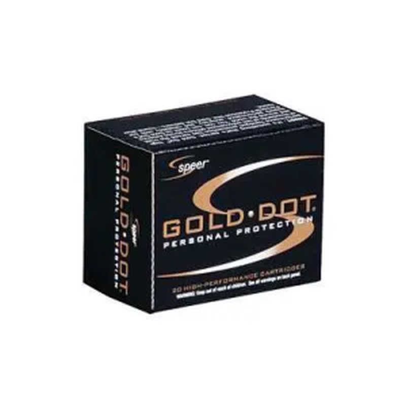 Speer Gold Dot Personal Protection 327 Federal Mag 100 Gr Hollow Point Ammunition