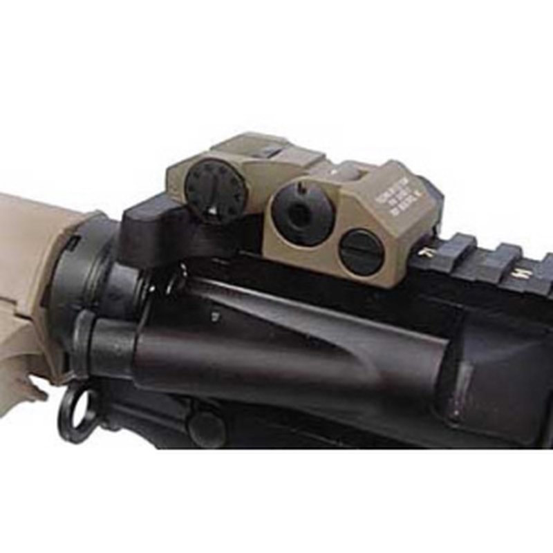 Troy SSIGFBSROFT00 Rear Folding BattleSight Backup Iron Sight .50 MOA FDE