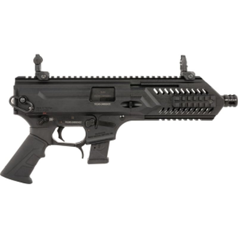 G-Force BLADE8 semi-auto pistol 9mm 8in threaded barrel Glock-style 33rd magazine 1913 rear adapter