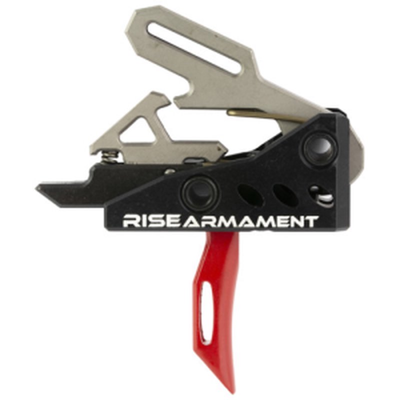 Rise Armament RA-535 Advanced Performance AR Platform Trigger Single-Stage Black/Red RA535REDARP