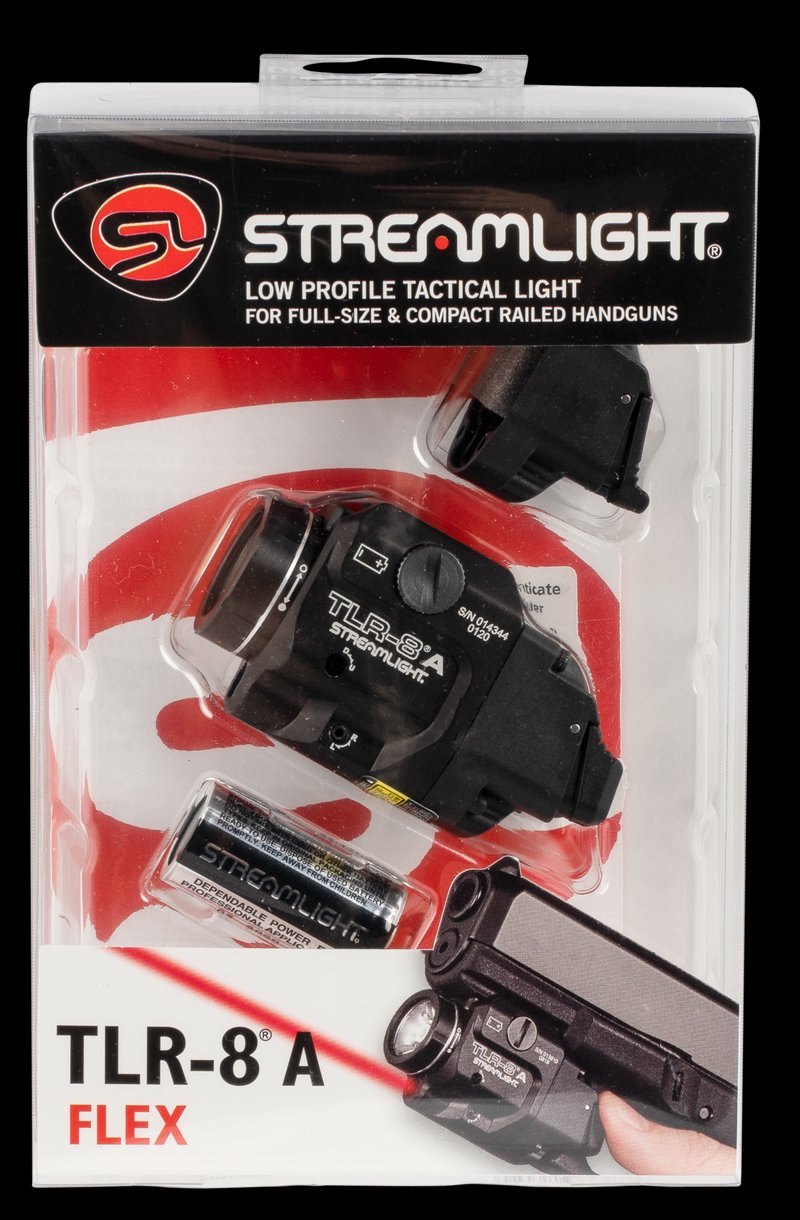 Streamlight TLR-8 Flex Light & Laser 500 Lumen Aluminum Hi-Lo Red Laser