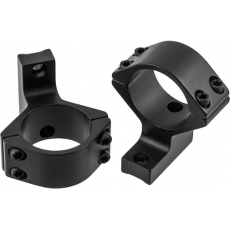 Browning 12313 Integrated Scope Mount System Scope Ring Set Browning AB3 High 1" Tube Matte Black Aluminum