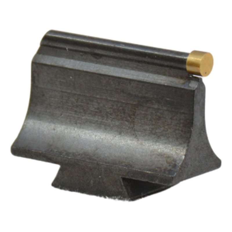 Williams Front Sight .570" Height .340" Width Steel Blue 3/32" Gold Bead
