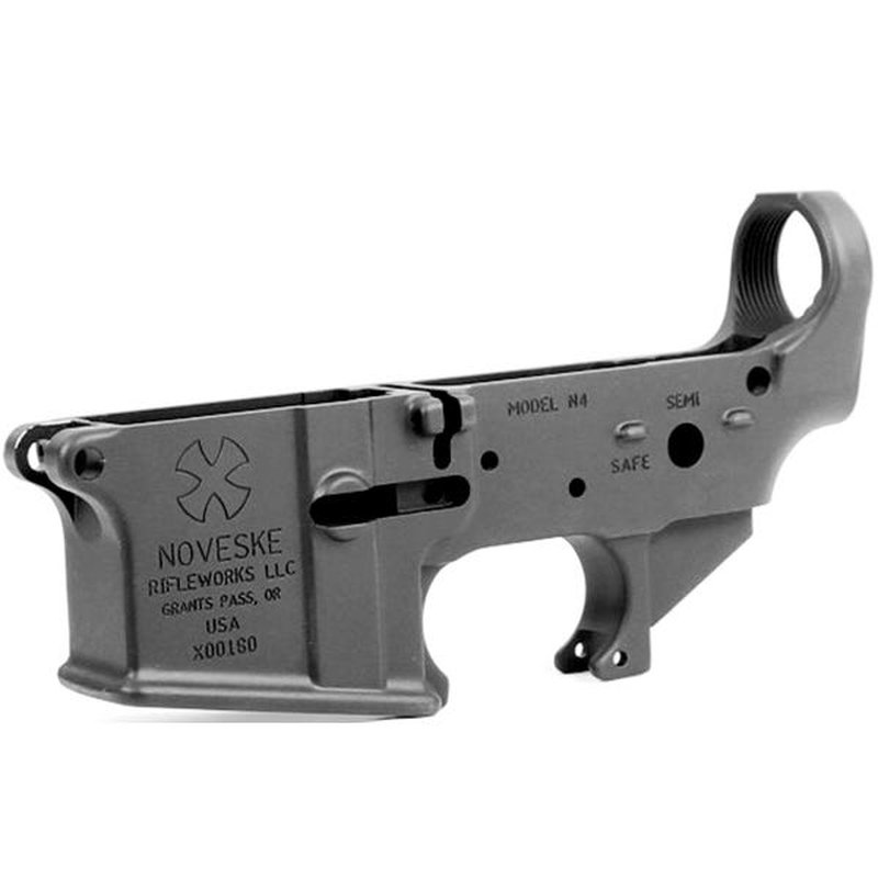Noveske Gen 1 N4 AR-15 Stripped Lower Receiver Forged Aluminum Construction Hard Coat Matte Black