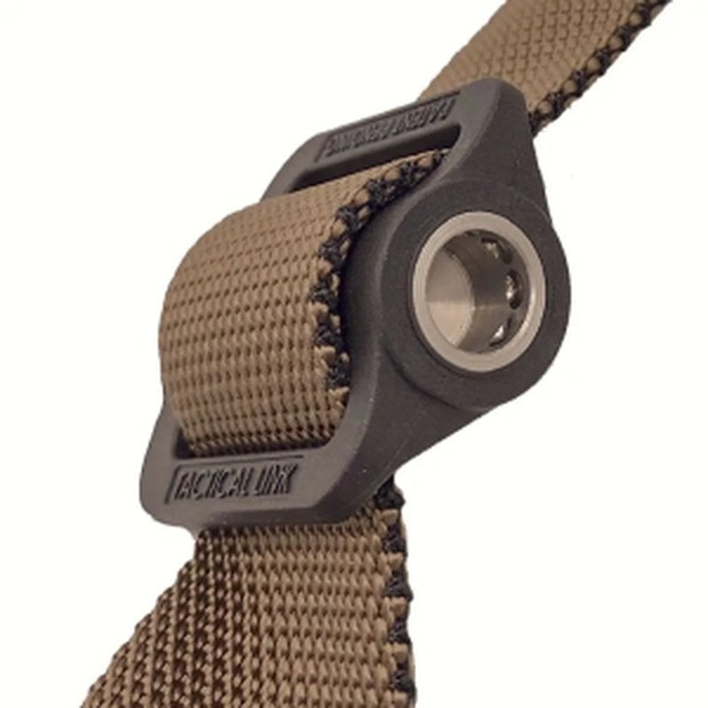 Tac Shield Warrior Sling 2n1 Padded Web Quick Adjust QD Push Button Swivel (Coyote)