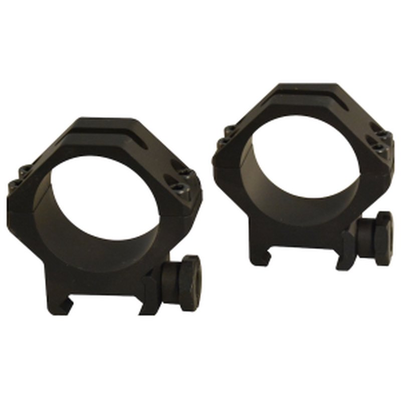 Weaver 30mm 4-Hole Picatinny Low Scope Rings Matte Black