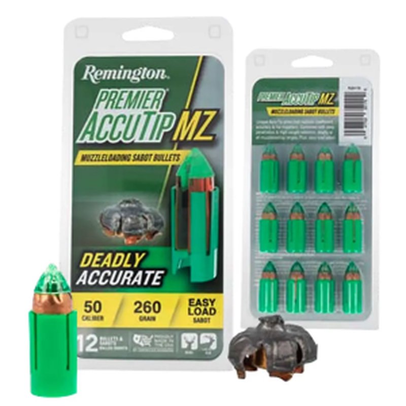 Remington Premier Accutip MZ 260gr Sabot Slug 12 Gauge