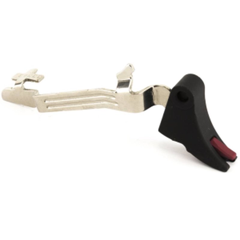 ZEV Technologies Pro Curved Trigger Glock 43/43X/48 - Black/Red