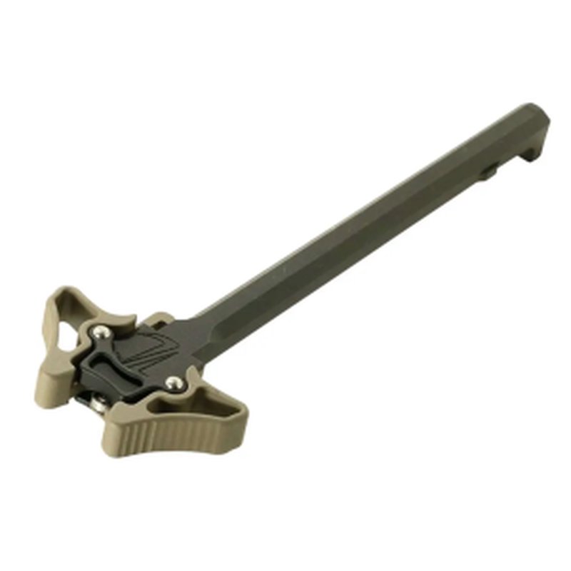 Timber Creek Outdoors Enforcer Mini Ambidextrous Charging Handle AR Platform Flat Dark Earth Cerakote Aluminum