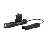 OLIGHT Odin GL Mini Black Anodized 200/500/1000 Lumens White LED Green Laser