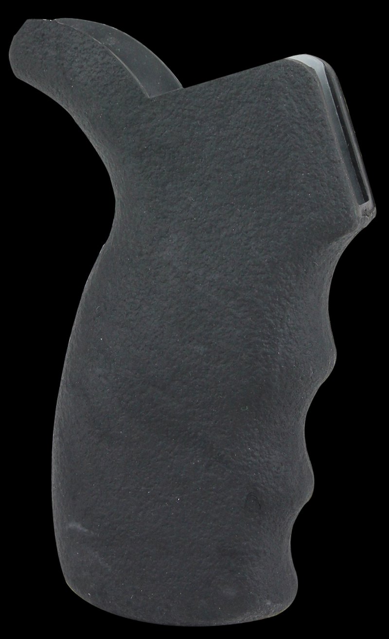 Pachmayr AR-15 Rear Grip Non-Slip Rubber Ergonomic Finger Grooves Slim Profile 02466