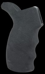 Pachmayr AR-15 Rear Grip Non-Slip Rubber Ergonomic Finger Grooves Slim Profile 02466