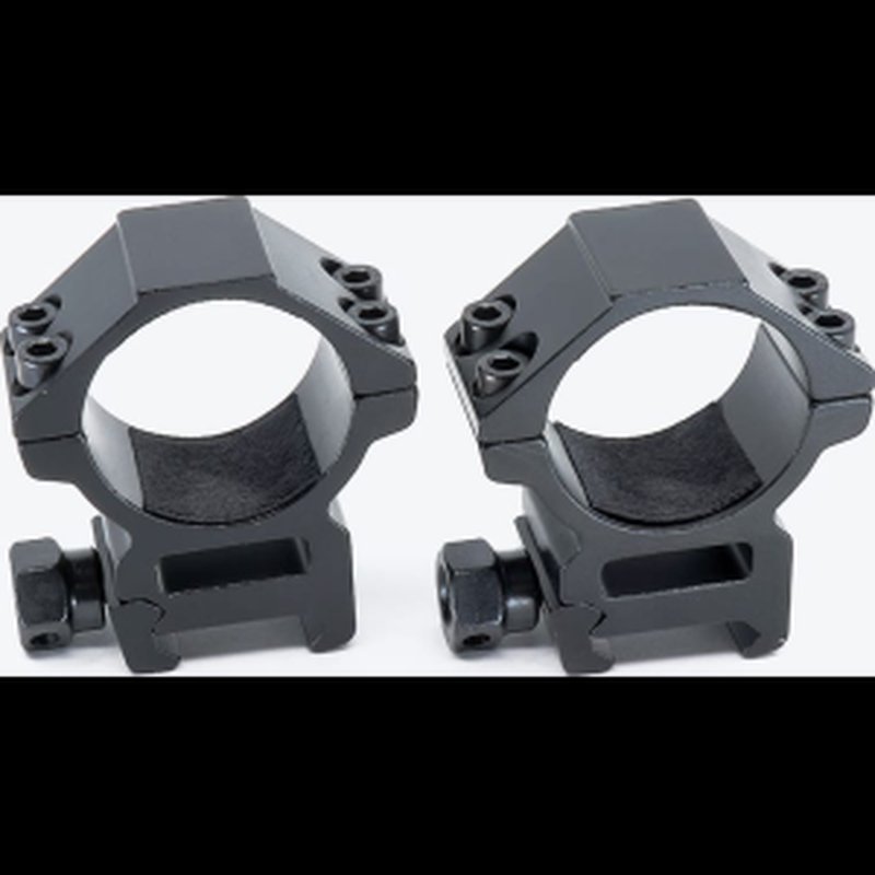 Riton Optics X30M Scope Ring Set Picatinny/Weaver Medium 30mm Tube Matte Black Aluminum