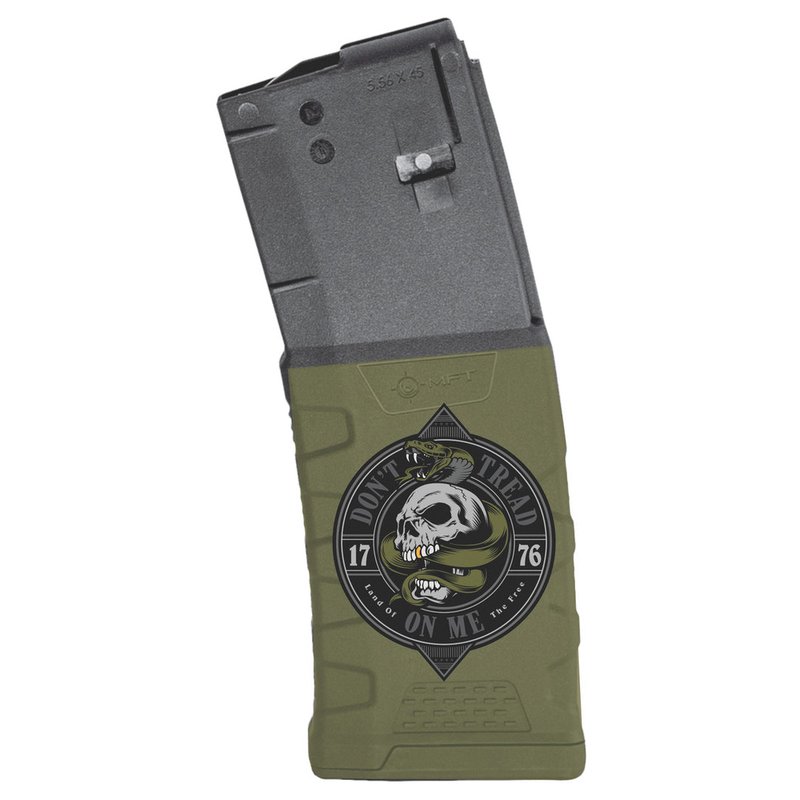 Mission First Tactical Extreme Duty 30rds .223 Remington/5.56x45mm Don't Tread on Me Graphic Magazine