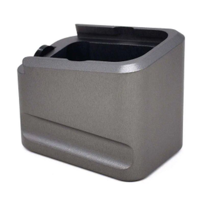 Warne Glock 19/23 Magazine Extension 6061-T6 Aluminum Gray MEG1954GR