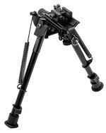 Truglo Tac-Pod Pivoting Adjustable Bipod 9-13 Inch Aluminum Sling Stud Picatinny TG8902L
