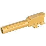 True Precision TP-G43B-XG Match Grade Drop-In Barrel for Glock 43 Titanium Nitride Gold