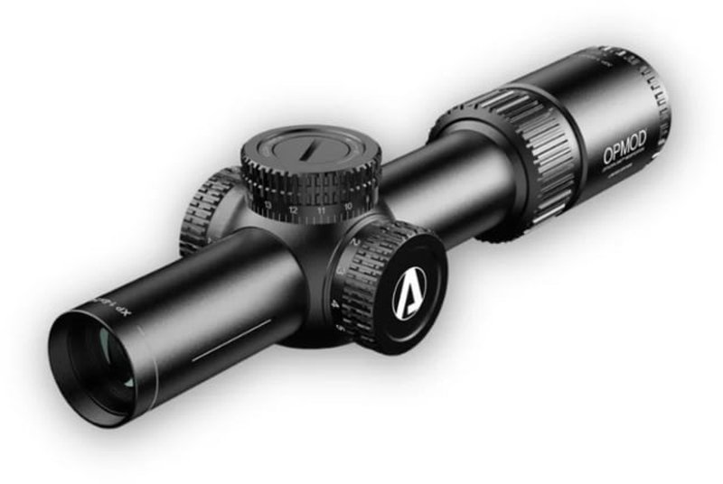 OPMOD Atibal XP Tactical 1-6x24mm LPVO Rifle Scope, Second Focal Plane, Plumb P3 BDC Reticle, Black, AT-XPT-1624S-OP
