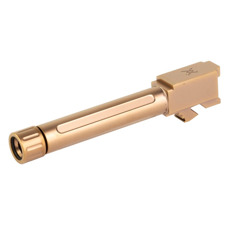 True Precision TP-G19B-XTC 9mm Glock Threaded Match Barrel 1/2x28 Copper TiCN