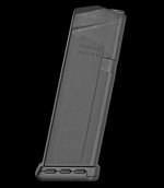 Amend2 MOD-3 Glock 19 15-Round 9mm Polymer Magazine, Black