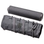 Burn Proof Gear Heavy Suppressor Cover 5.5 x 1.5 in Kevlar Heat Shield Black