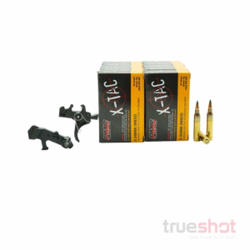 Geissele Super Scar Trigger Bundle 223 Rem / 5.56x45mm Ammo for AR-15
