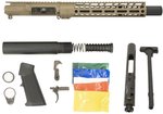Ghost Firearms Upper Receiver, Pistol Lower Parts Kit, .300 Blackout, 10.5in Pistol, Moly Steel Barrel, 1-8 Twist, M-LOK Free Float Hand Guard